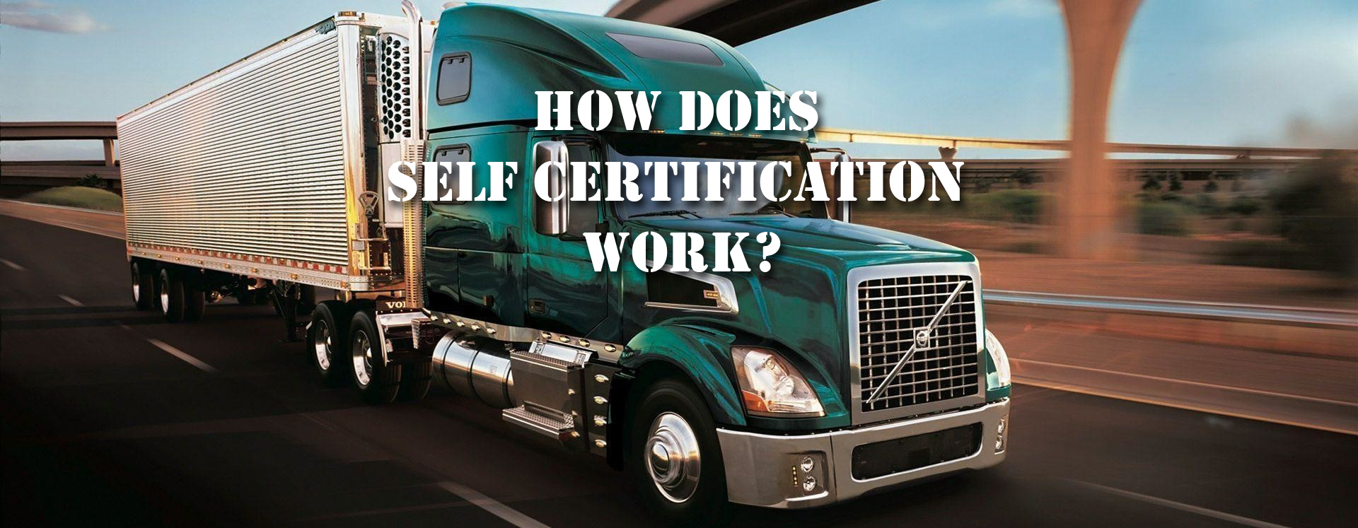 CDL Self Certification in MA New England DOT Physicals Inc